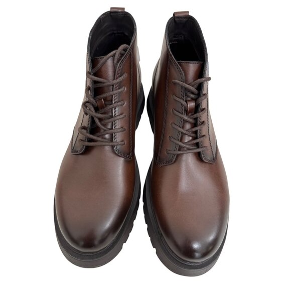 Lug Sole Zara Boots For Mens Zara Mens Lace Up Ankle Boots Chunky